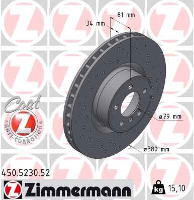 Discofreno - 450.5230.52 ZIMMERMANN