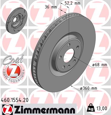 Discofreno - 460.1554.20 ZIMMERMANN