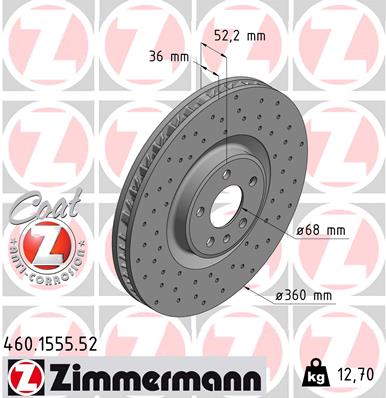 Discofreno - 460.1555.52 ZIMMERMANN