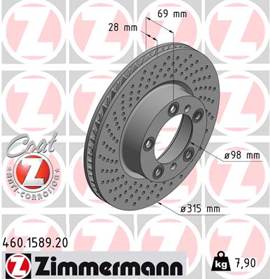 Discofreno - 460.1589.20 ZIMMERMANN