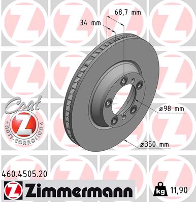 Discofreno - 460.4505.20 ZIMMERMANN
