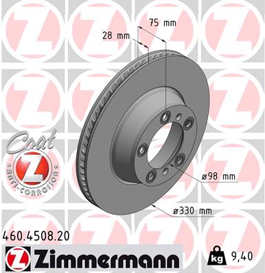 Discofreno - 460.4508.20 ZIMMERMANN
