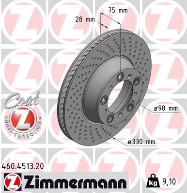 Discofreno - 460.4513.20 ZIMMERMANN