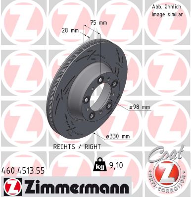 Discofreno - 460.4513.55 ZIMMERMANN