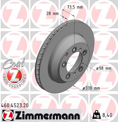 Discofreno - 460.4523.20 ZIMMERMANN