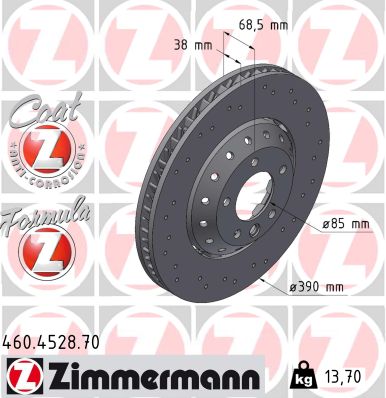 Discofreno - 460.4528.70 ZIMMERMANN
