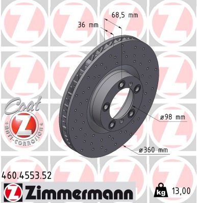 Discofreno - 460.4553.52 ZIMMERMANN