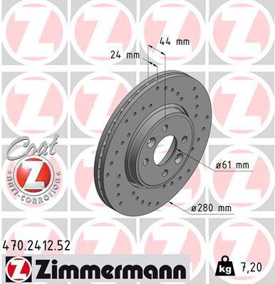 Discofreno - 470.2412.52 ZIMMERMANN
