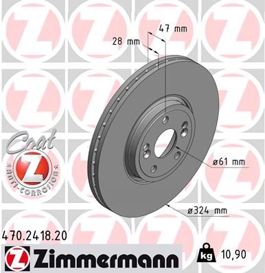 Discofreno - 470.2418.20 ZIMMERMANN