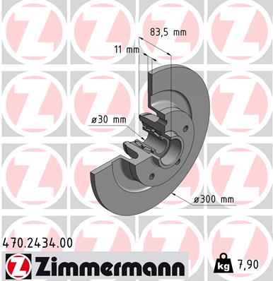 Discofreno - 470.2434.00 ZIMMERMANN