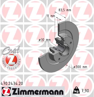 Discofreno - 470.2434.20 ZIMMERMANN