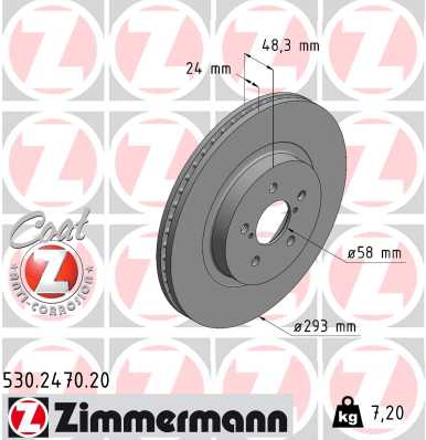 Discofreno - 530.2470.20 ZIMMERMANN