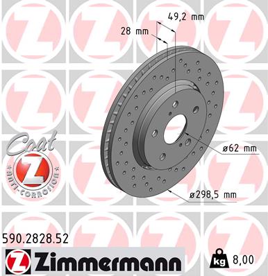 Discofreno - 590.2828.52 ZIMMERMANN