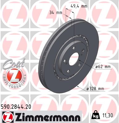 Discofreno - 590.2844.20 ZIMMERMANN