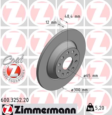 Discofreno - 600.3252.20 ZIMMERMANN