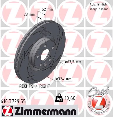 Discofreno - 610.3729.55 ZIMMERMANN