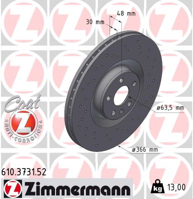 Discofreno - 610.3731.52 ZIMMERMANN