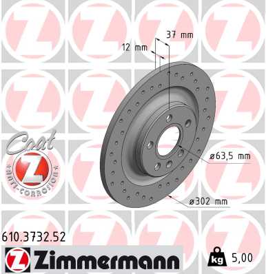 Discofreno - 610.3732.52 ZIMMERMANN