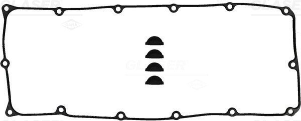 Gasket Set, cylinder head cover - V59523-00 GLASER