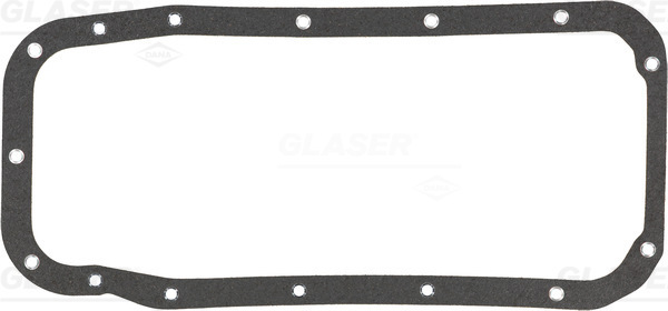 Gasket, oil sump - X04285-01 GLASER