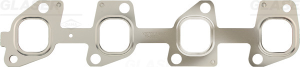 Gasket, exhaust manifold - X82351-01 GLASER