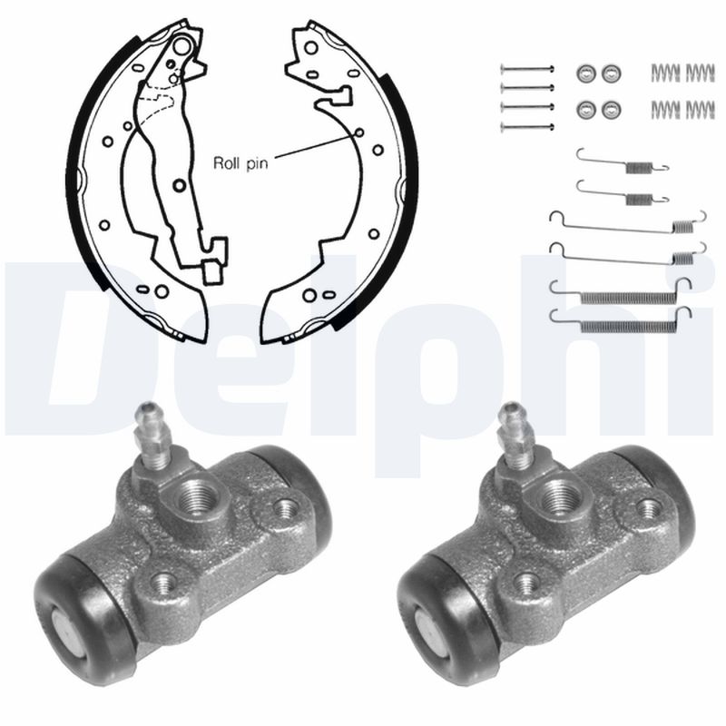 Brake Shoe Set - 632 DELPHI