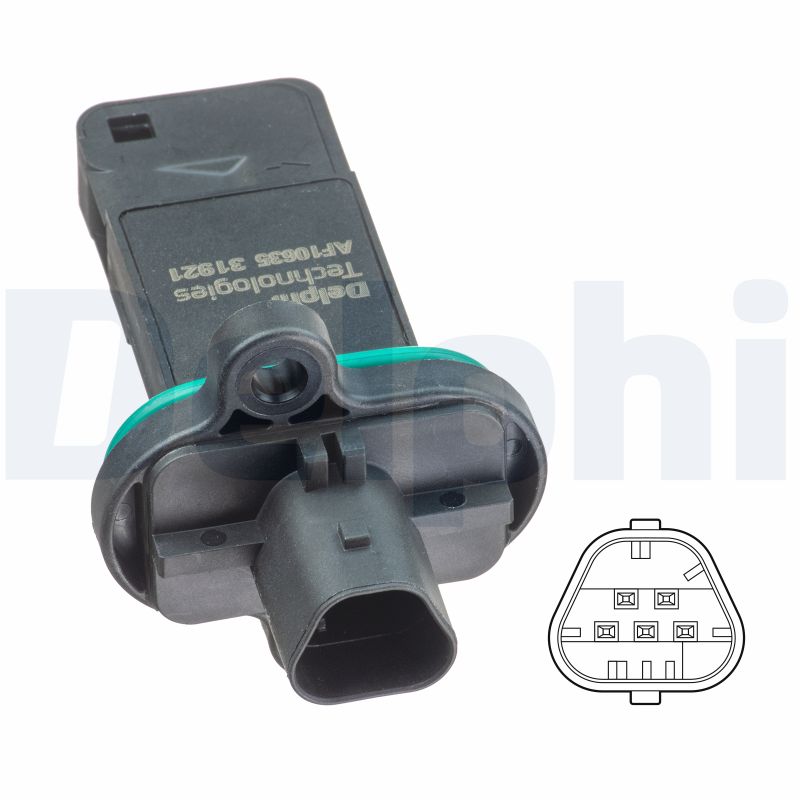 Air Mass Sensor - AF10635-12B1 DELPHI