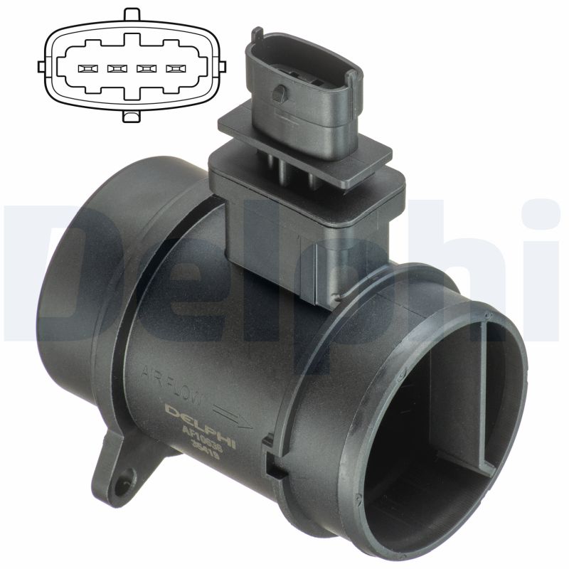 Air Mass Sensor - AF10636-12B1 DELPHI