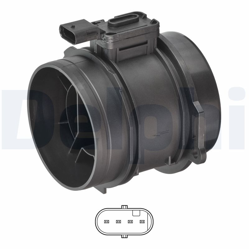 Air Mass Sensor - AF10771-12B1 DELPHI