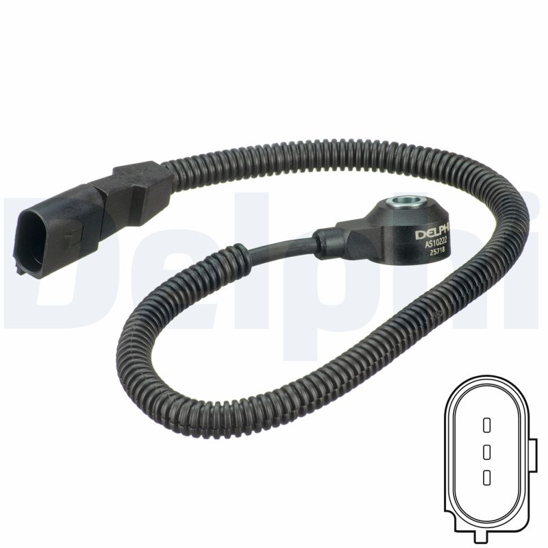 Knock Sensor - AS10222 DELPHI