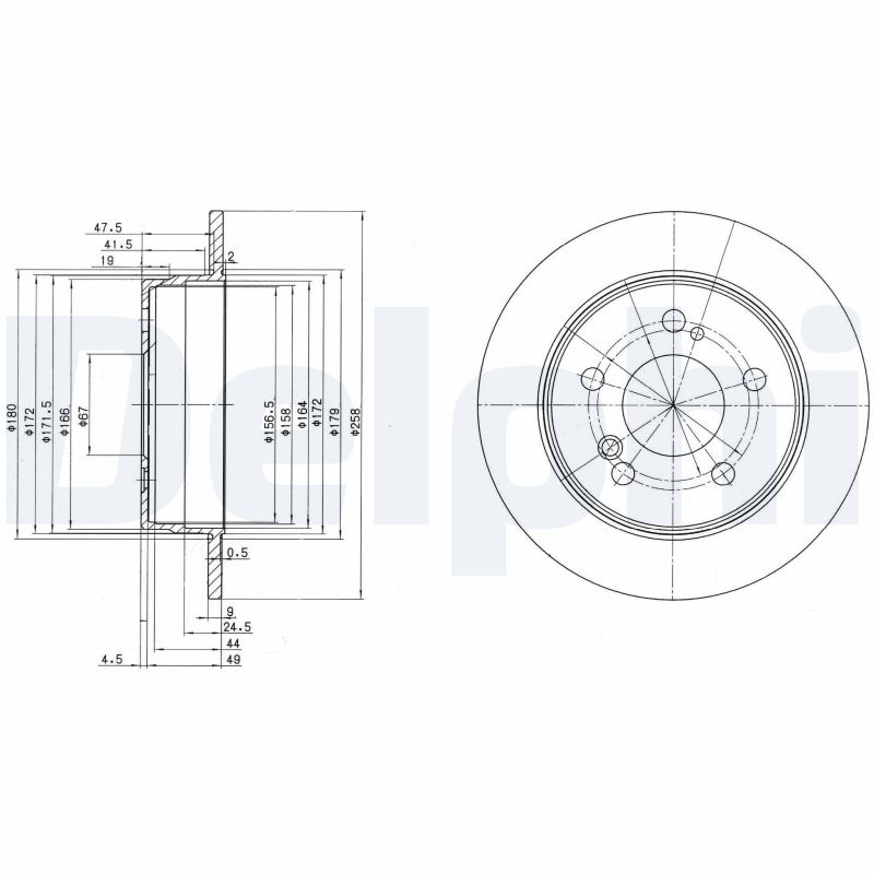 Discofreno - BG2291 DELPHI