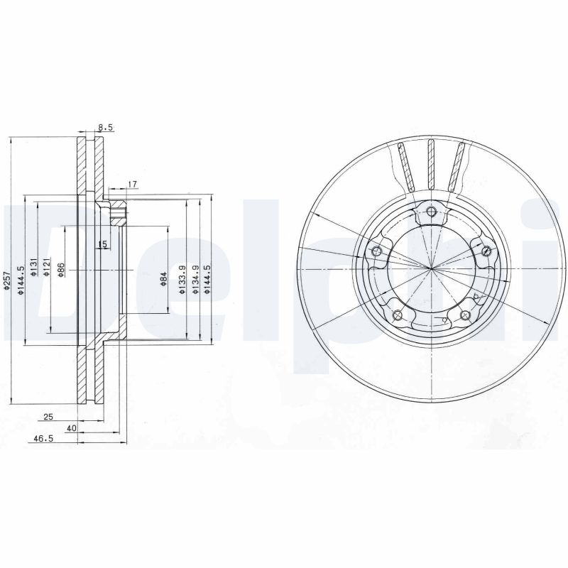 Discofreno - BG2423 DELPHI