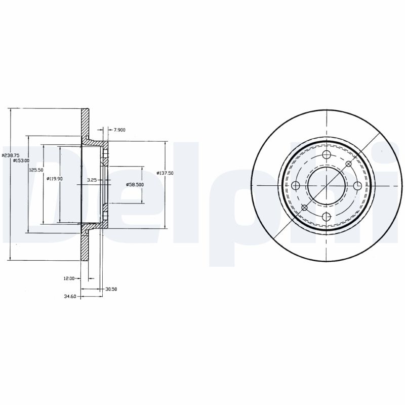 Discofreno - BG2466 DELPHI