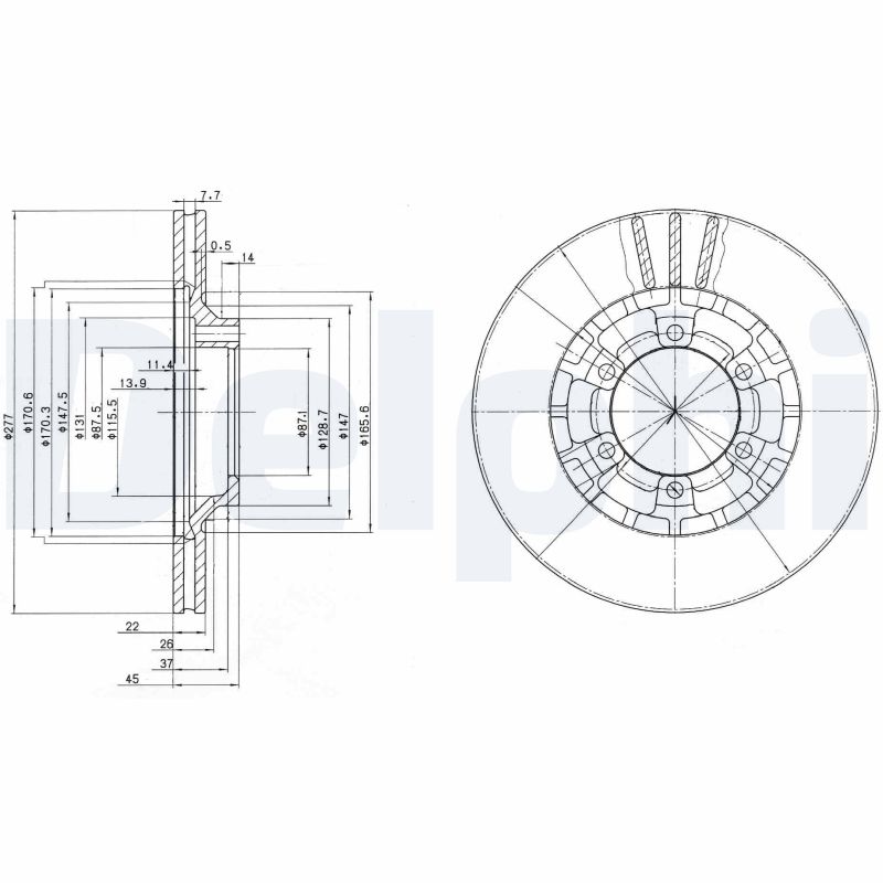 Discofreno - BG2561 DELPHI
