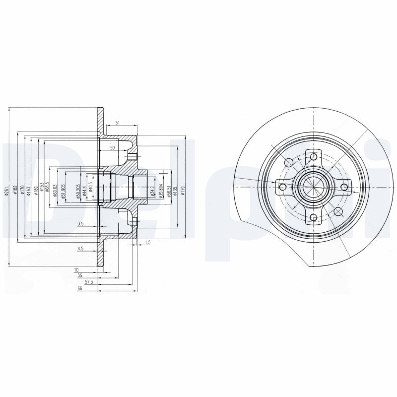 Discofreno - BG2571 DELPHI