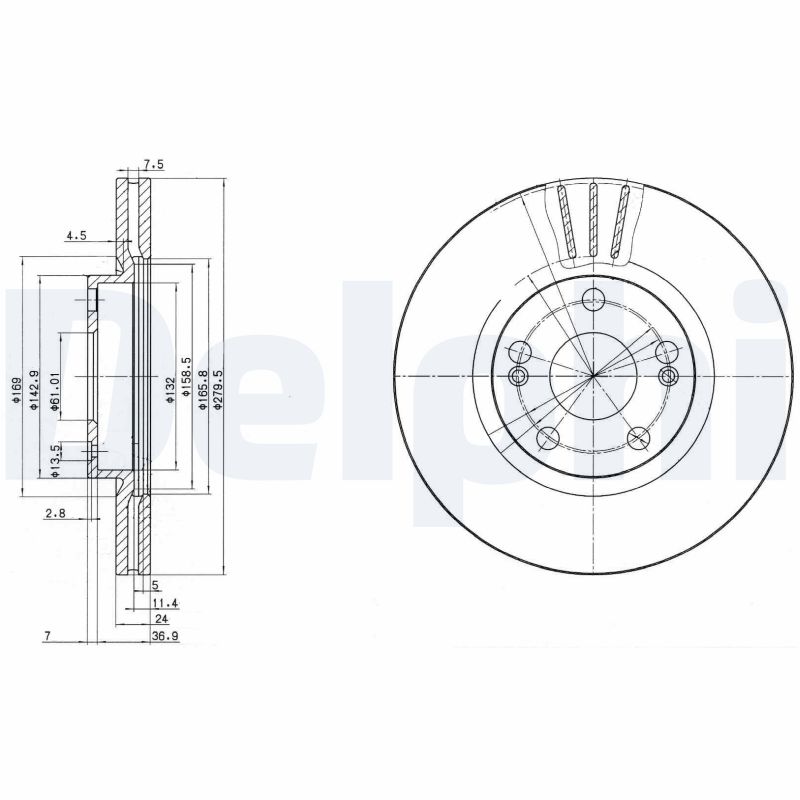 Discofreno - BG2697 DELPHI