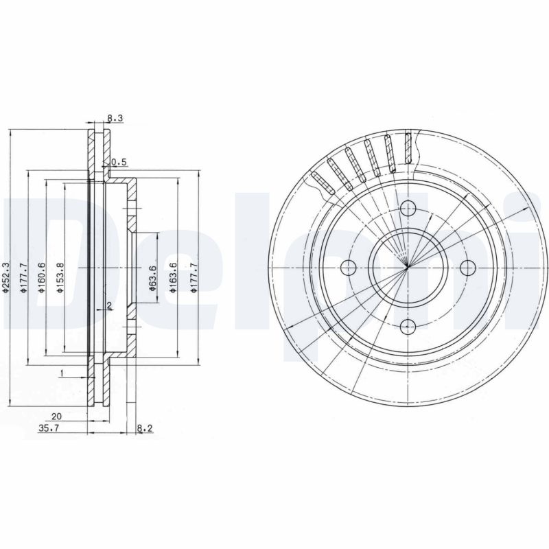 Discofreno - BG2700 DELPHI