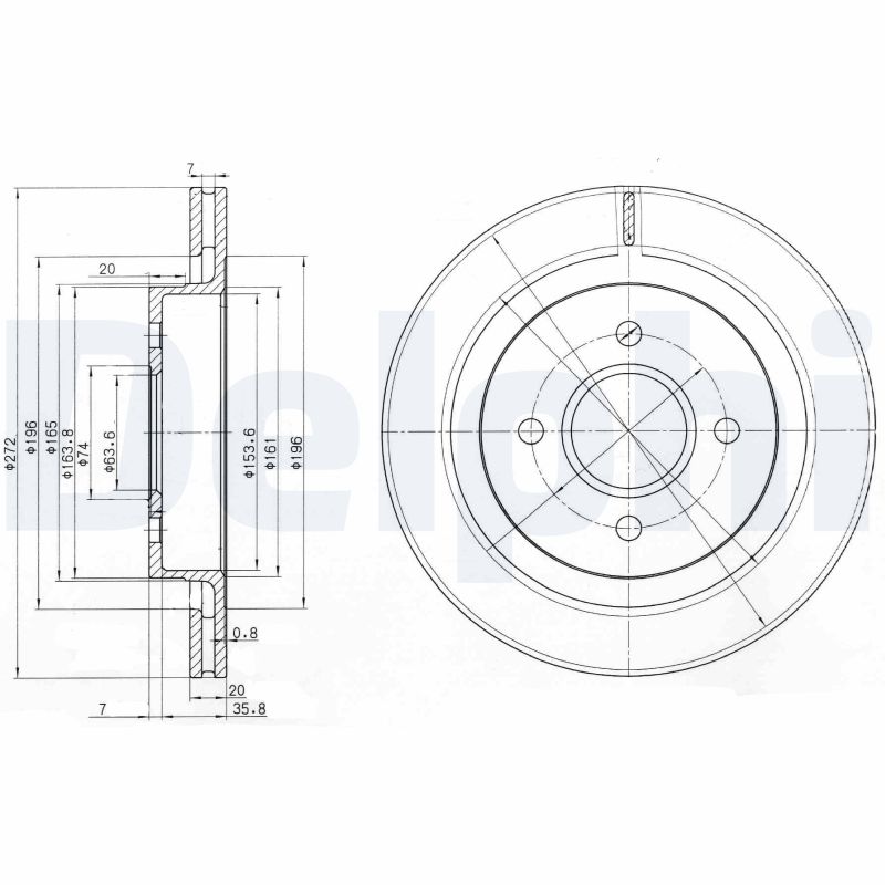 Discofreno - BG2758 DELPHI