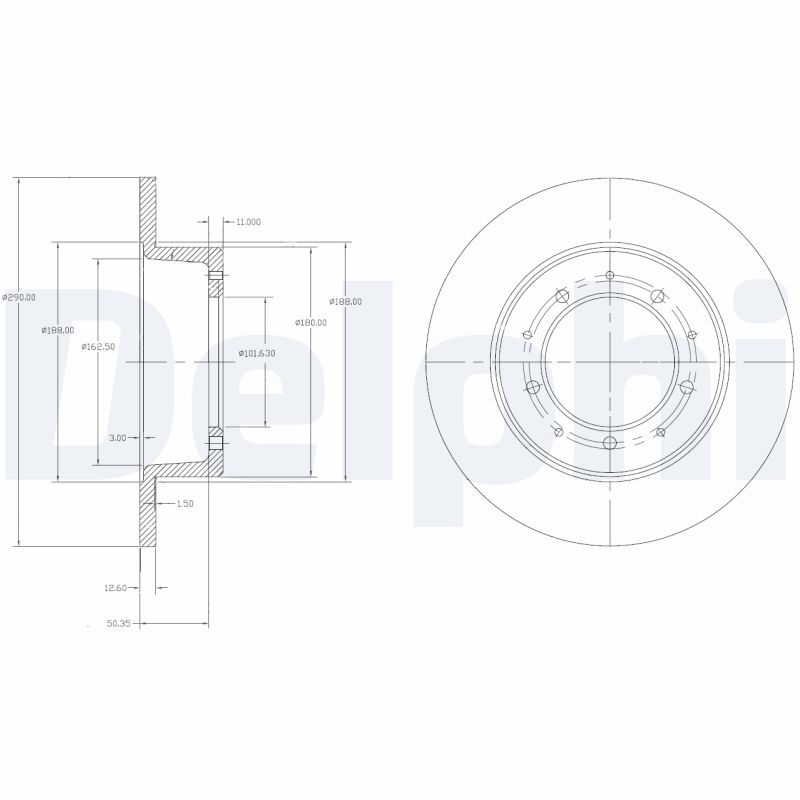Discofreno - BG2799 DELPHI