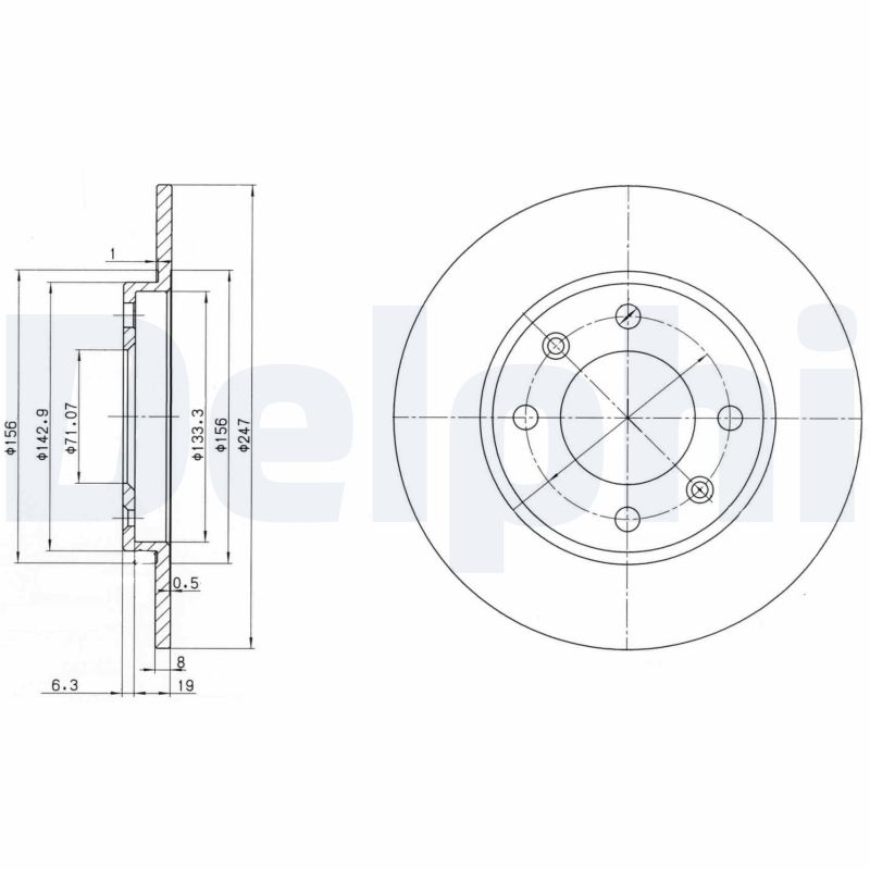 Discofreno - BG2800 DELPHI
