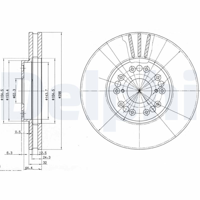 Discofreno - BG2829 DELPHI