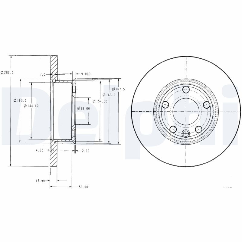 Discofreno - BG2898 DELPHI