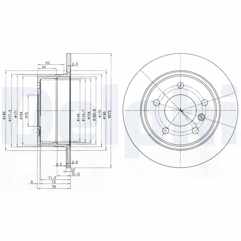 Discofreno - BG3040 DELPHI