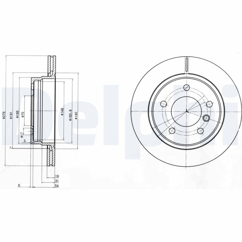 Discofreno - BG3041C DELPHI