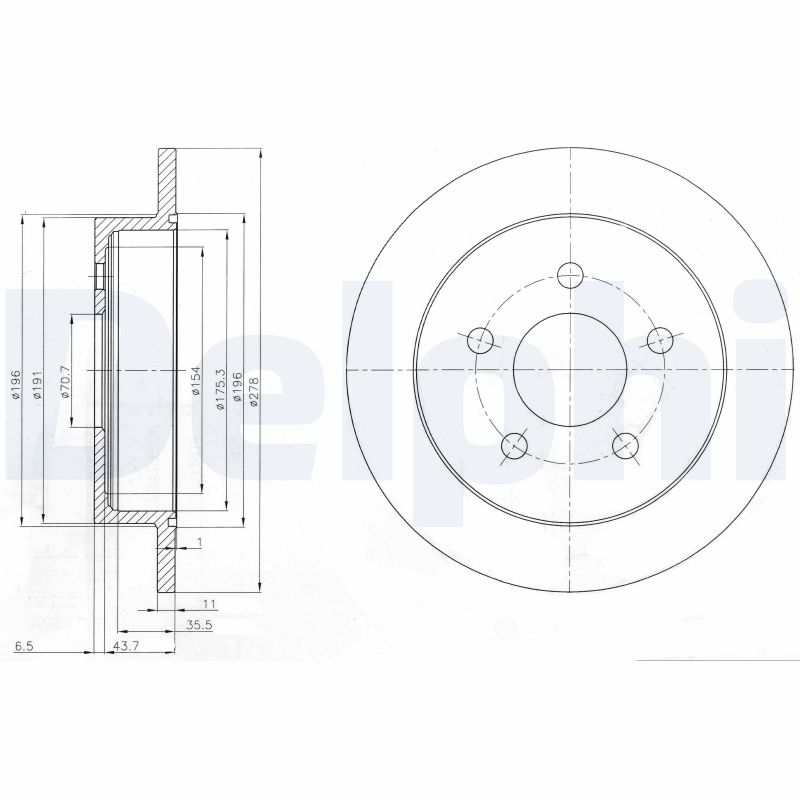 Discofreno - BG3143 DELPHI