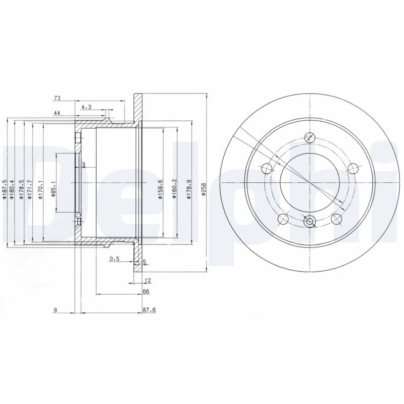 Discofreno - BG3235 DELPHI