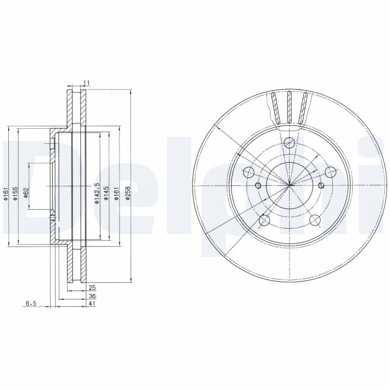 Discofreno - BG3355 DELPHI
