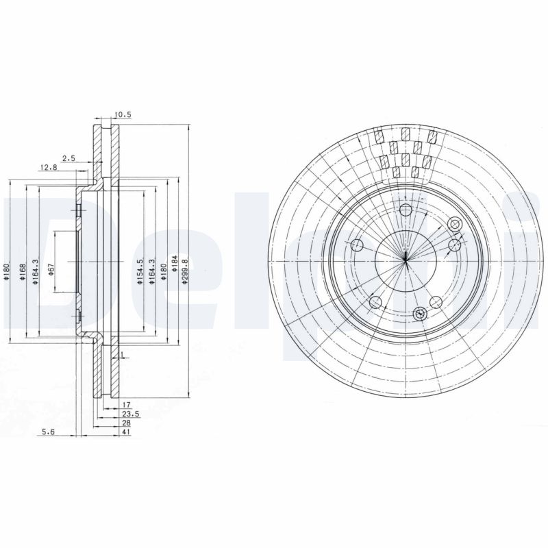 Discofreno - BG3396 DELPHI