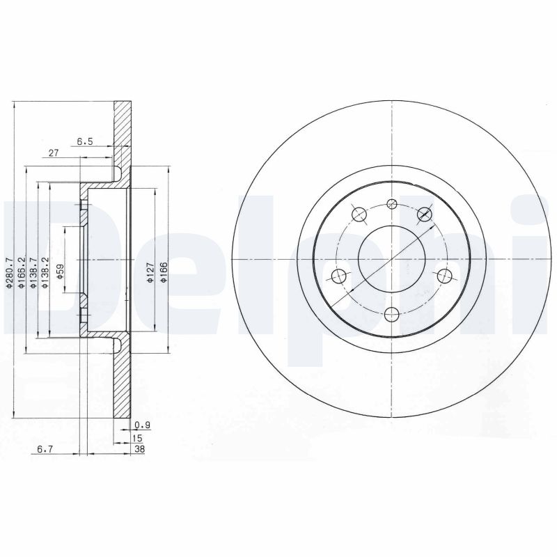 Discofreno - BG3420 DELPHI