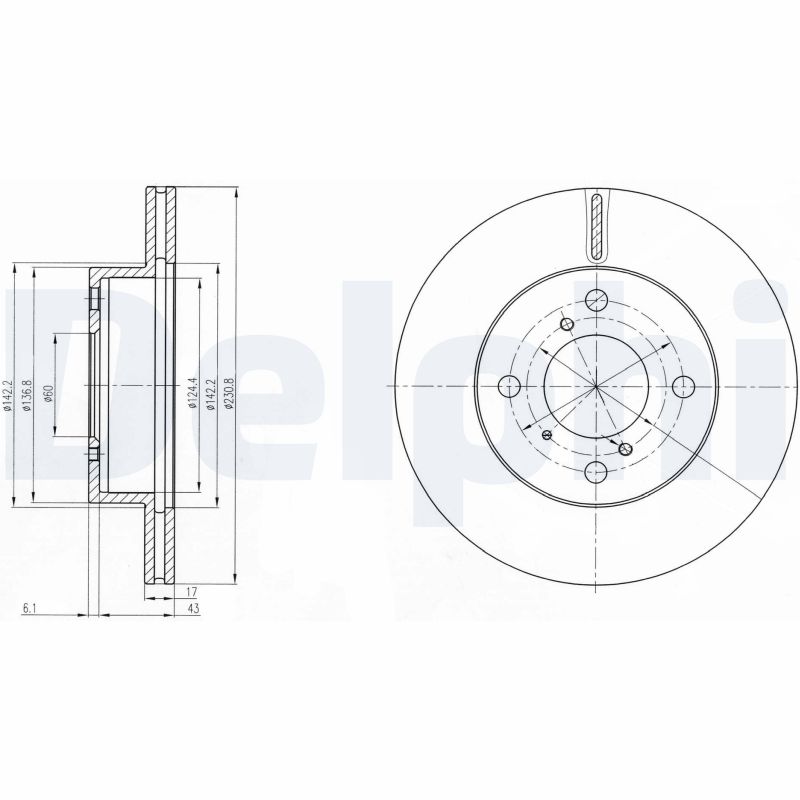 Discofreno - BG3499 DELPHI